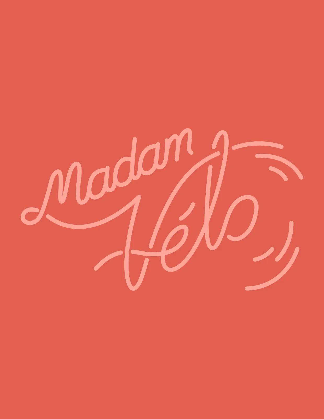 Illustratie van Madam Velo